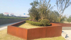 江阴耐候钢挡土墙